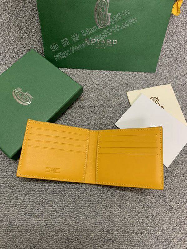 Goyard包 戈雅短夾 Goyard男款錢夾 Goyard對折短錢夾  glg1122